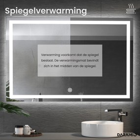 Spiegel met verlichting F2