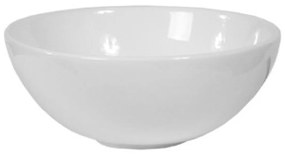 Brauer Bowl waskom keramiek 28cm wit glans