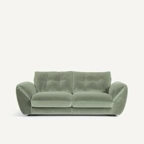 Omvormbare 3-zitsbank van fluweel Edgar