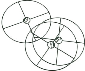 Nature Plantensteun - Diameter 40cm - 3 stuks - rond