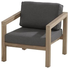 4 Seasons Outdoor | Evora teak loungestoel      houtkleur weerbestendig