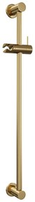 Brauer Gold Edition thermostatische doucheset met glijstang en 3 standen handdouche geborsteld messing PVD