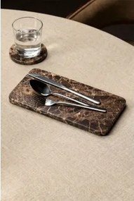 Rechthoekige Serveerplank 40x20 Cm Van Zairex Marmer Bruin Marmer Emperador - Sklum