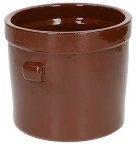 Bloempot'Prado', aardewerk, terracottaØ 14