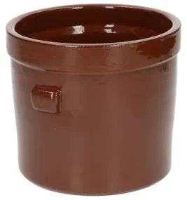 Bloempot'Prado', aardewerk, terracottaØ 14