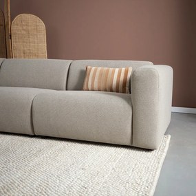 Hoekbank Met Chaise Longue Links Taupe