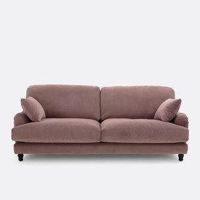 3 of 4-zitsbank van mêlée polyester, Noon