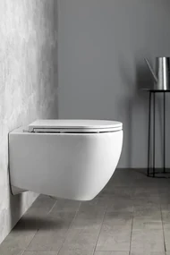 Isvea Infinity toiletpot randloos met softclose zitting wit