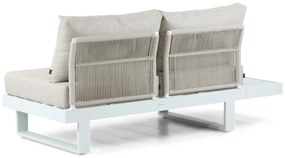 Hoek loungeset 6 personen Aluminium Wit  Lifestyle Garden Furniture Lorenzo
