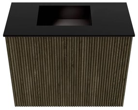 Mondiaz Joya 50cm toiletmeubel shadow met wastafel faye links 1 kraangat urban