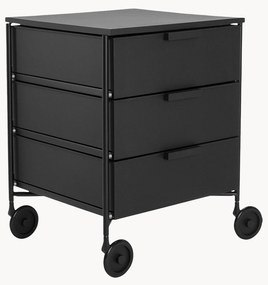 Mobiele verrijdbare container met 3 lades