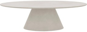 Goossens Eettafel Stone, Ovaal 250 x 120 cm