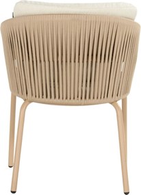 Hartman Sevilla Dining Chair Cappuccino Rope Taupe