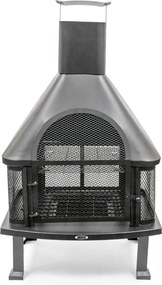 HEAT Outdoor Living Terrashaard Saga - Traditioneel - Met vonkengaas - Inclusief grillrooster