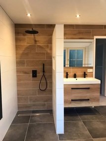 Vloertegel 60x60 Cm Betonlook Antraciet DC90