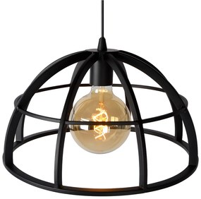 Lucide Dikra hanglamp 40cm 1x E27 zwart