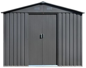 Metalen gereedschapshuis Helsinki 2,4 x 1,7 m Store Boss antraciet