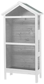 Duvoplus Volière Asti Cottage 82x40x160 cm hout