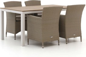 + 15% kassakorting | Diningset Forza  | 4 personen | Tuinset polywood | 5-delig | Kees Smit Tuinmeubelen