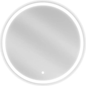 Mexen Gobi verlichte ronde badkamerspiegel, 70 cm, LED 6000K, anti-condens - 9801-070-070-611-00