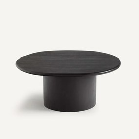 Salontafel in massief acacia, hoogte 38,5 cm, Oreus