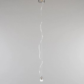 Moderne hanglamp staal met kap 45 cm zwart - Cappo 1 Design, Landelijk / Rustiek, Modern E27 rond Binnenverlichting Lamp