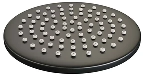 Brauer Black Edition thermostatische inbouw regendouche met staafhanddouche, plafondarm en hoofddouche 20cm set 53 zwart mat