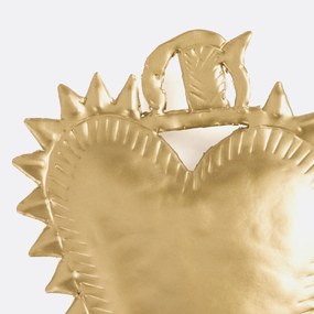 Wanddecoratie ex-voto in messing, Strakaza