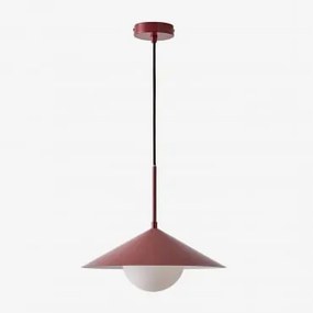 Bagioli Plafondlamp Van Ijzer Wijn Rood - Sklum