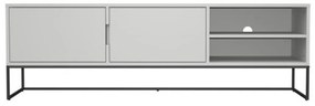 Tenzo Lipp Scandinavische TV-meubel Wit - 176x43x57cm.