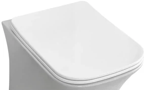 Eastbrook Beddington softclose toiletzitting wit glans
