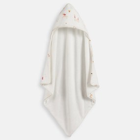 Badcape van tetra en badstof 380g, CHATEAU LICORNE