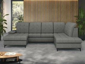 Hoekbank Sanford 100, Aanwezig, Aanwezig, 330x212x105cm, 165 kg, Poten: Metaal, Kunststof, Hout: Grenen, Beuk