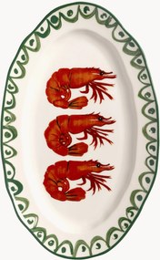 Handbeschilderde serveerbord Sirène