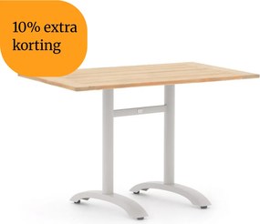 + 10% kassakorting | Tuin eettafel Bellagio  | Rechthoekig  | Tuintafel Teakhout | 120x70cm | 4 personen | Kees Smit Tuinmeubelen
