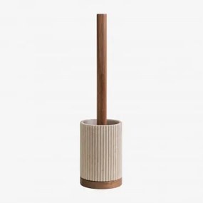 Wassila Poliresinetoiletborstel Naakt Beige - Sklum