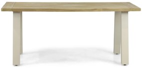 Dining Tuintafel  180 x 100 cm Aluminium/teak Taupe Glasgow
