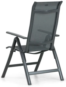 Tuinset 4 personen 160 cm Aluminium/textileen Grijs Hartman Alice/Solare