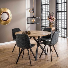 Industriele Hanglamp Grijs Met Touw