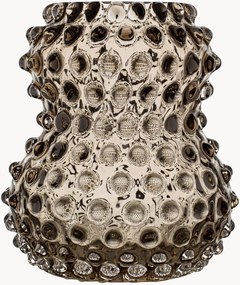 Mondgeblazen vaas Hobnail Birdie, 13 cm