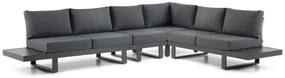 Hoek loungeset 6 personen Aluminium Grijs Lifestyle Garden Furniture Lorenzo