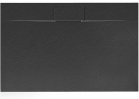 Douchebak Rea Bazalt long Black   90x120