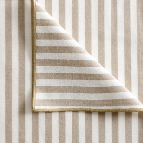 Set van 2 theedoeken, 30% gerecycled katoen, geweven-geverfd, Soizic