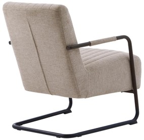 Fauteuil Beige Met Armleuning