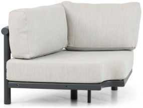Hoek loungeset 5 personen Aluminium Grijs  Lifestyle Garden Furniture Harmonic