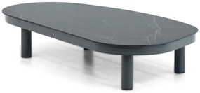 Hoek loungeset 5 personen Aluminium/rope Grijs  Santika Furniture Santika