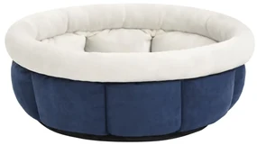vidaXL Hondenmand 50x50x22 cm blauw