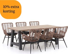 + 10% kassakorting | Diningset Intenso | 6 personen | Tuinset teakhout | 7-delig | Kees Smit Tuinmeubelen
