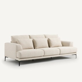 4-zitsbank in bouclé, Marsile