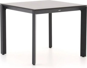Tuin eettafel Bellagio | Vierkant | Tuintafel Sintered stone | 90x90cm | 4 personen | Kees Smit Tuinmeubelen